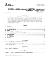 Texas Instruments TMS320C6415/6416: Using PCI EEPROM Interface and McBSP2 in a Single System Application Note