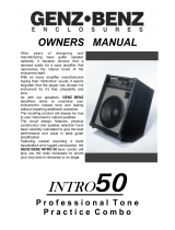 Genz Benz Intro-50 User manual