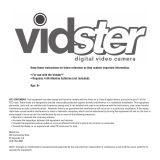 Mattel Vidster Digital Video Camera User manual
