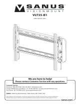 Sanus VLT35-B1 User manual
