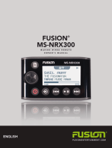 Fusion Langallinen Fusion NRX300 -kaukosaadin Owner's manual