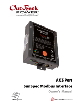 OutBack Power AXS Port Owner's manual
