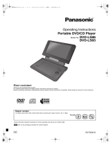 Panasonic DVDLS86 Operating instructions