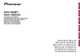 Pioneer AVH-190DVD Owner's manual