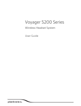 Plantronics Voyager 5200 Series User manual