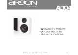 argon audio ALTO4 Owner's manual