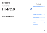 ONKYO HT-S3505 User manual