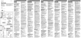 Sony ICF-F1 Operating instructions