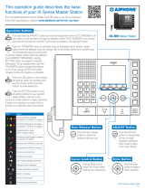 Aiphone IX-MV Operating instructions