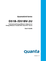QUANTA D51B-2U User manual