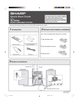 Sharp XL-UH4H Operating instructions