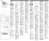 Sony ICF-CD873 User manual