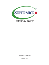 Supermicro X11SBA-LN4F/F User manual