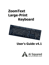 Ai Squared ZoomText User manual