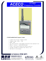 ACECO FC1001 User manual