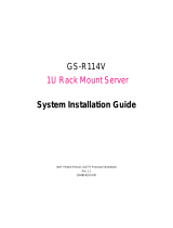 Gigabyte GS-R114V System Installation Manual