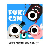 Poki Cam SDV-G857-VP User manual