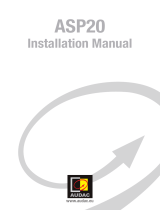 AUDAC ASP20 Installation guide