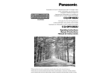 Panasonic CQDFX302U Operating instructions