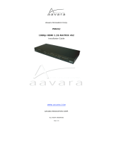 Aavara PM4X2 Installation guide
