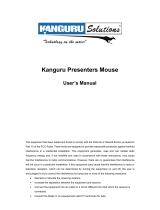 Kanguru Wireless presenters Mouse Owner's manual