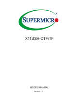 Supermicro X11SSH-CTF User manual