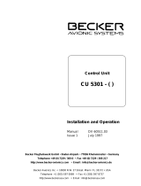 Becker CU5301 User manual