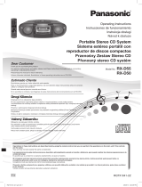 Panasonic RXD50EG Owner's manual