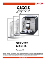 Gaggia Brera User manual