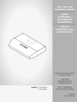 ELICA EAI430SS Installation guide