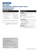Advantech MIC-75S20 User manual