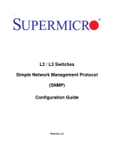 Supermicro SSE-X3348S Configuration manual