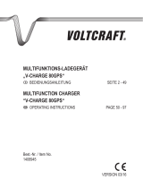VOLTCRAFT V-CHARGE 80GPS Operating Instructions Manual