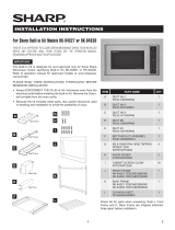 Sharp SMC1585BS Installation guide