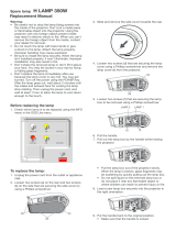 Barco PHWX-81B Installation guide