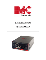 IMC NetworksIE-MediaChassis/2-DC