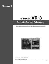 Roland VR-3 Owner's manual