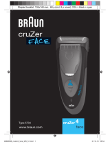 Braun CRUZER 4 FACE Owner's manual
