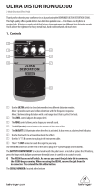 Behringer Ultra Distortion UD300 User manual