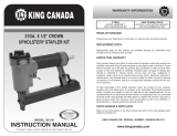 King Canada 8121S User manual