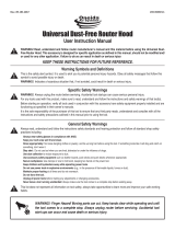 Oneida AXH000001 User manual