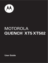Motorola MOTO XT502 User manual