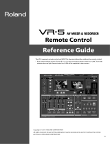 Roland VR-5 User guide