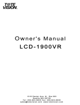 Tote Vision LCD-1700VR User manual
