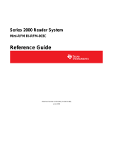 Texas Instruments Series 2000 Reader System Mini-RFM RI-RFM-003C Reference User guide
