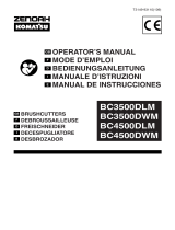 Zenoah BC4500DLM User manual