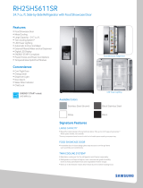 Samsung RH25H5611WW Installation guide