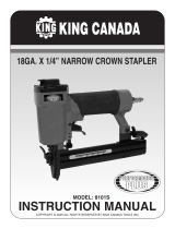 King Canada 8101S User manual