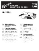 Milwaukee HEAVY DUTY HBSE 75 S Operating instructions