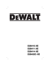 DeWalt D28432C Owner's manual
